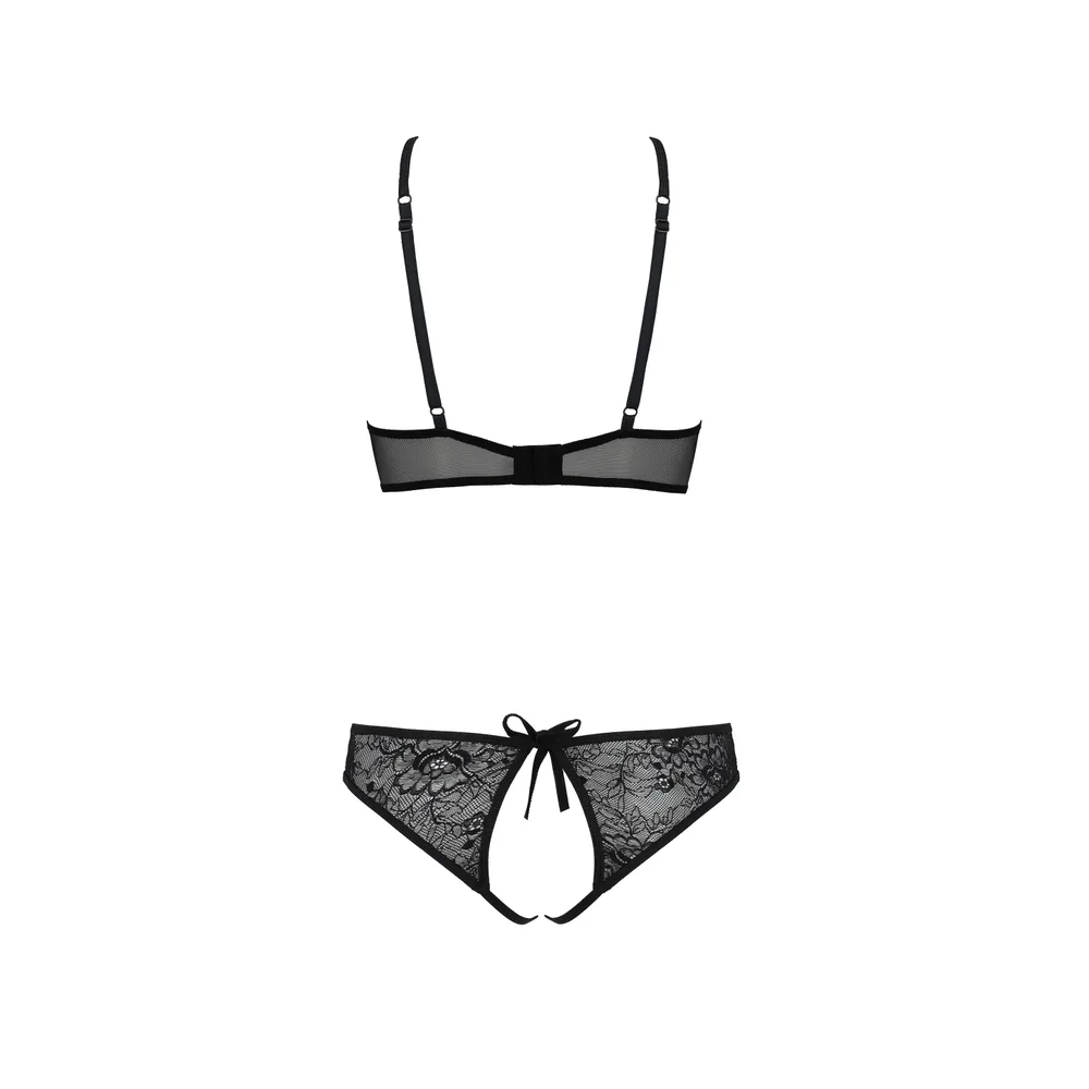 CONJUNTO DE 2 PIEZAS URSULA NEGRO PASSION