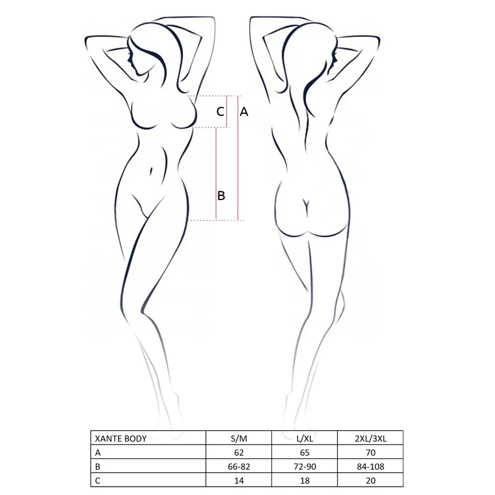 BODY XANTE AZUL PASSION