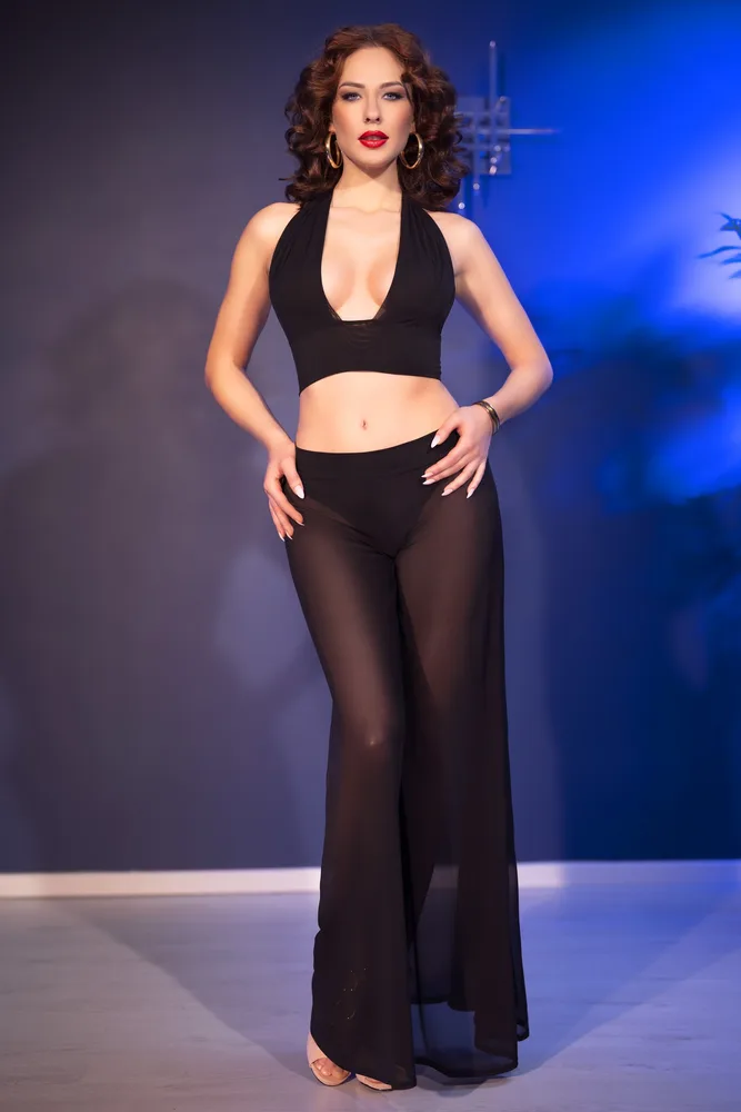 CONJUNTO DE 3 PIEZAS CR-4857 NEGRO CHILIROSE