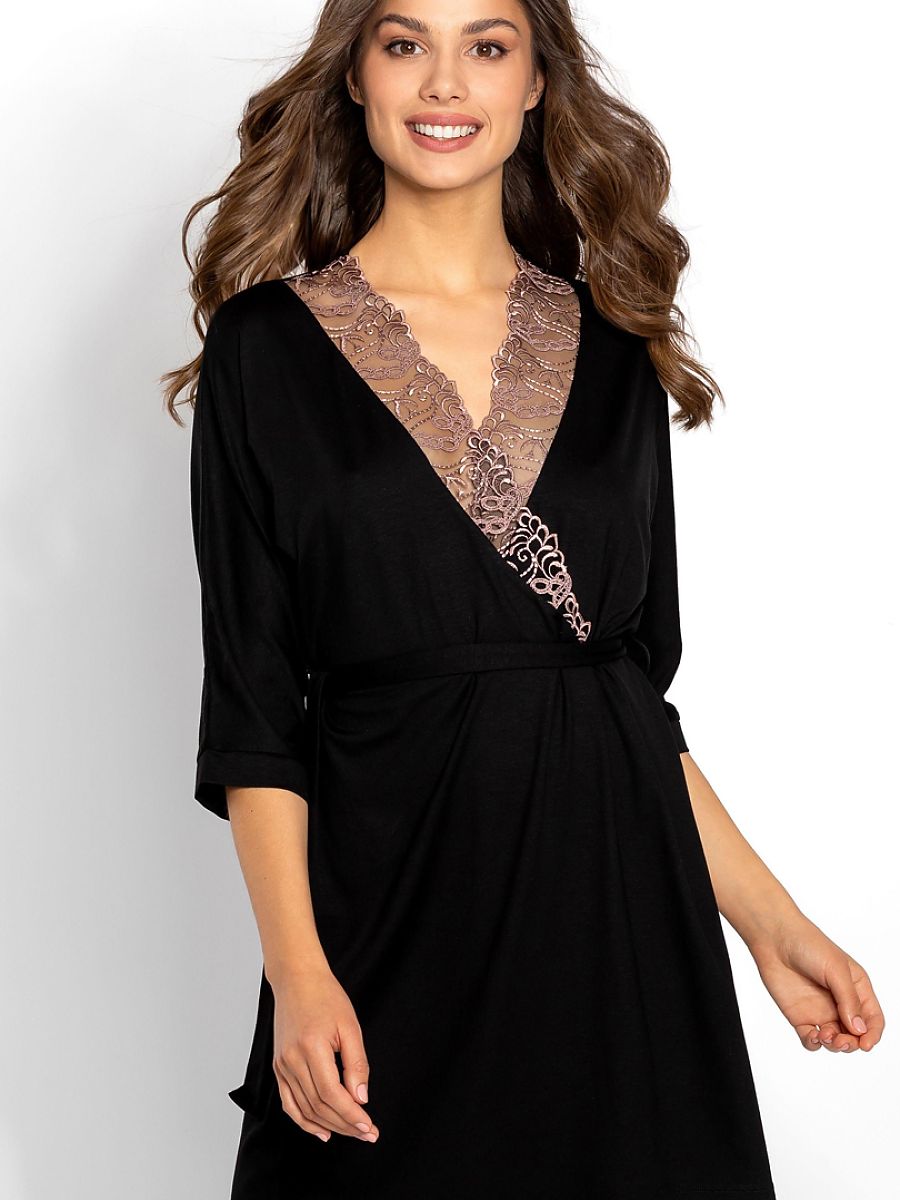 Albornoz Momenti Per Me Negro Modelo 176520