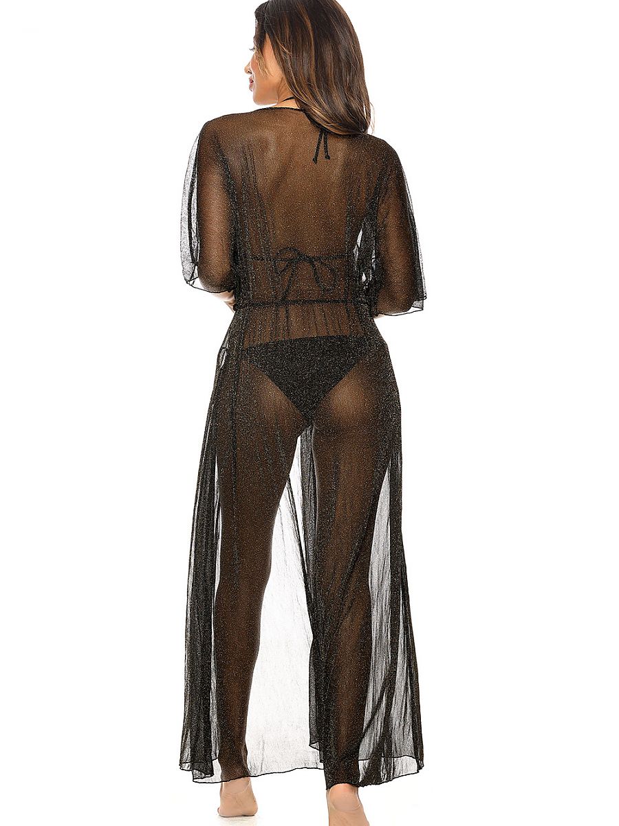 Beach tunic Etna Negro Modelo 177621