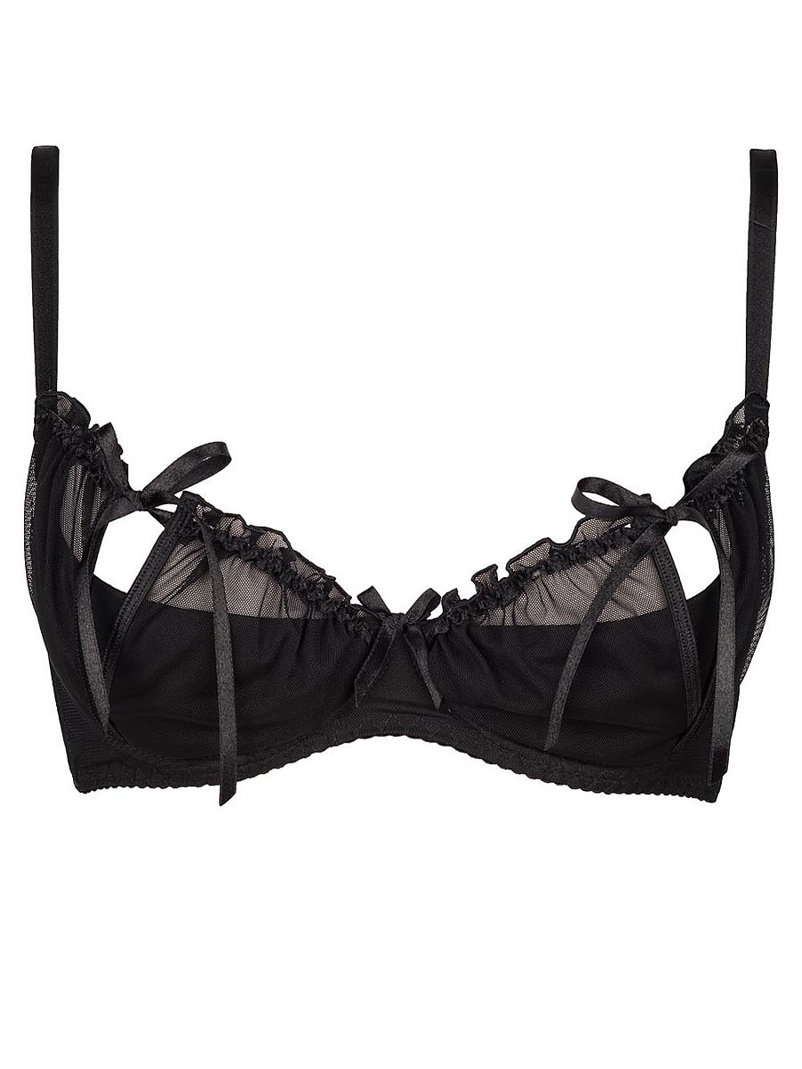 Cupless Bra Axami Negro Modelo 51587