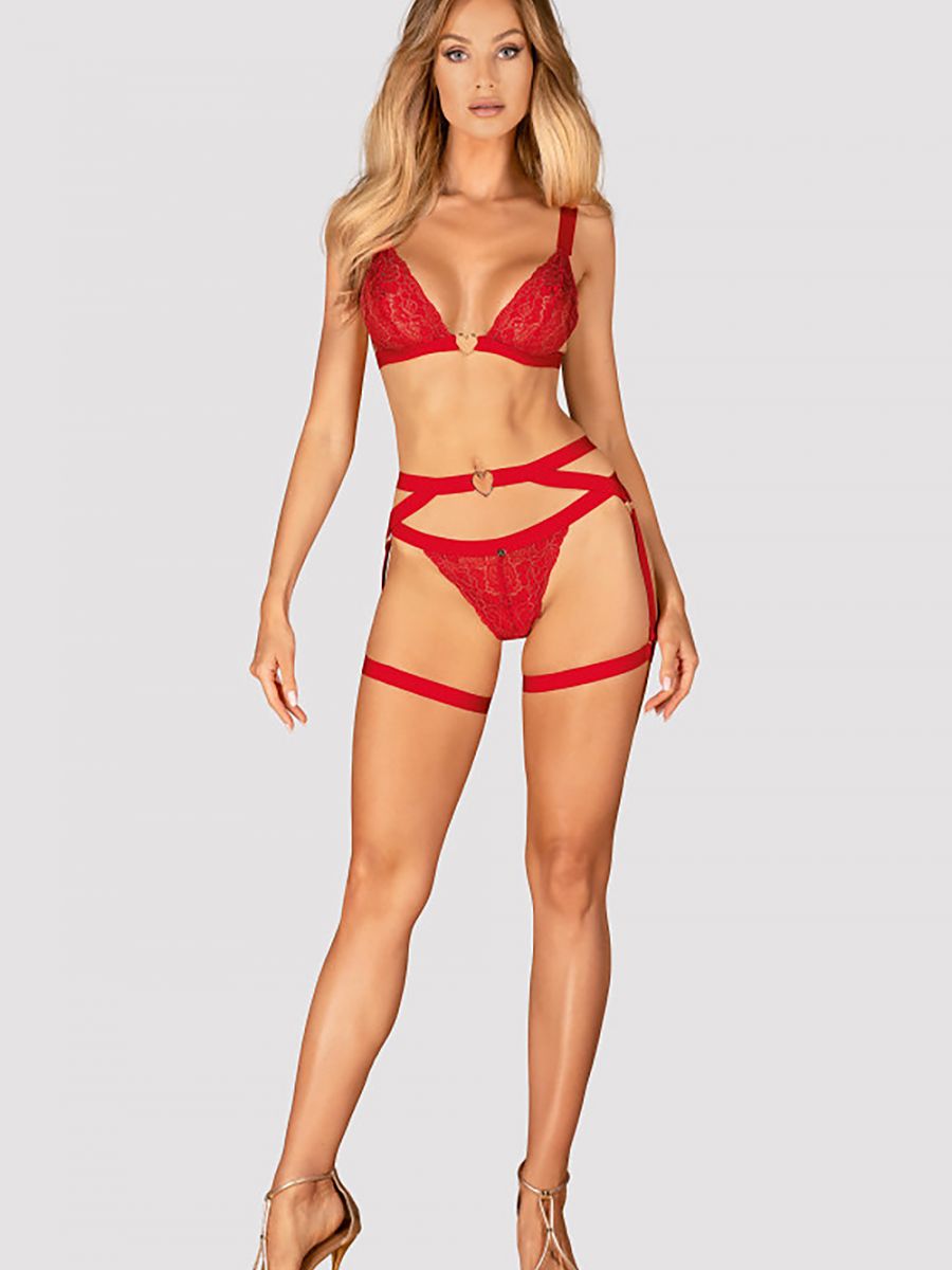 Erotic accessories Obsessive Rojo