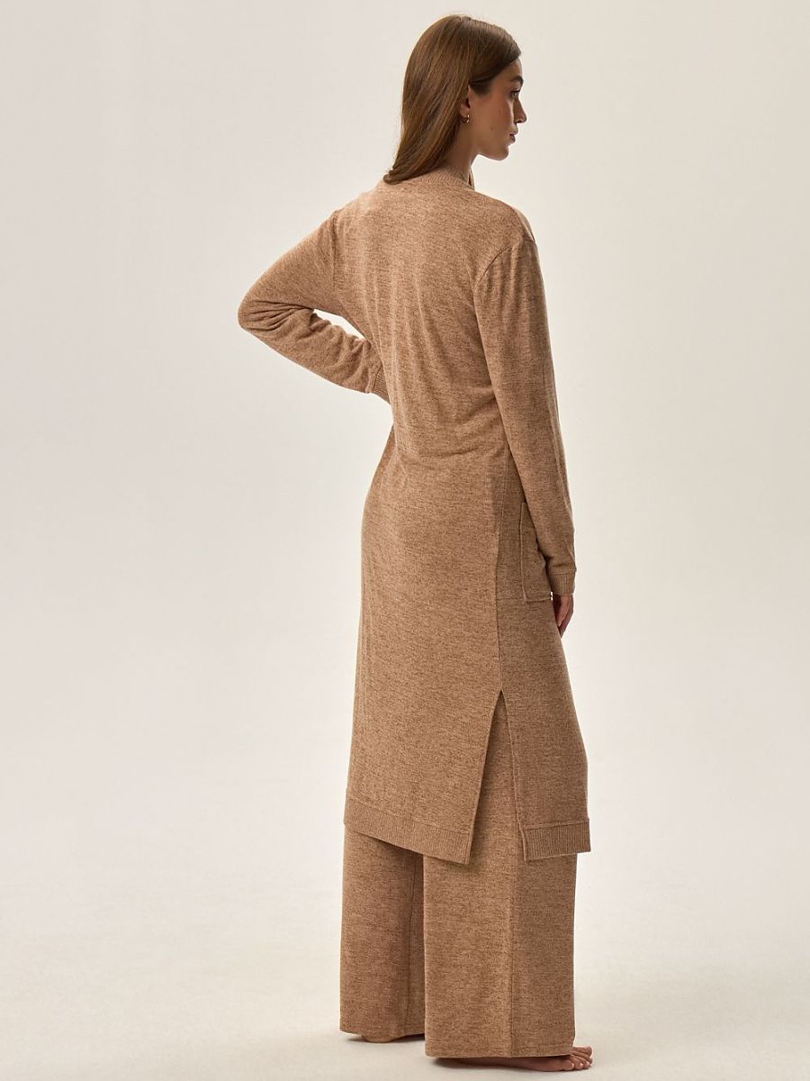 Long bathrobe Henderson Beige