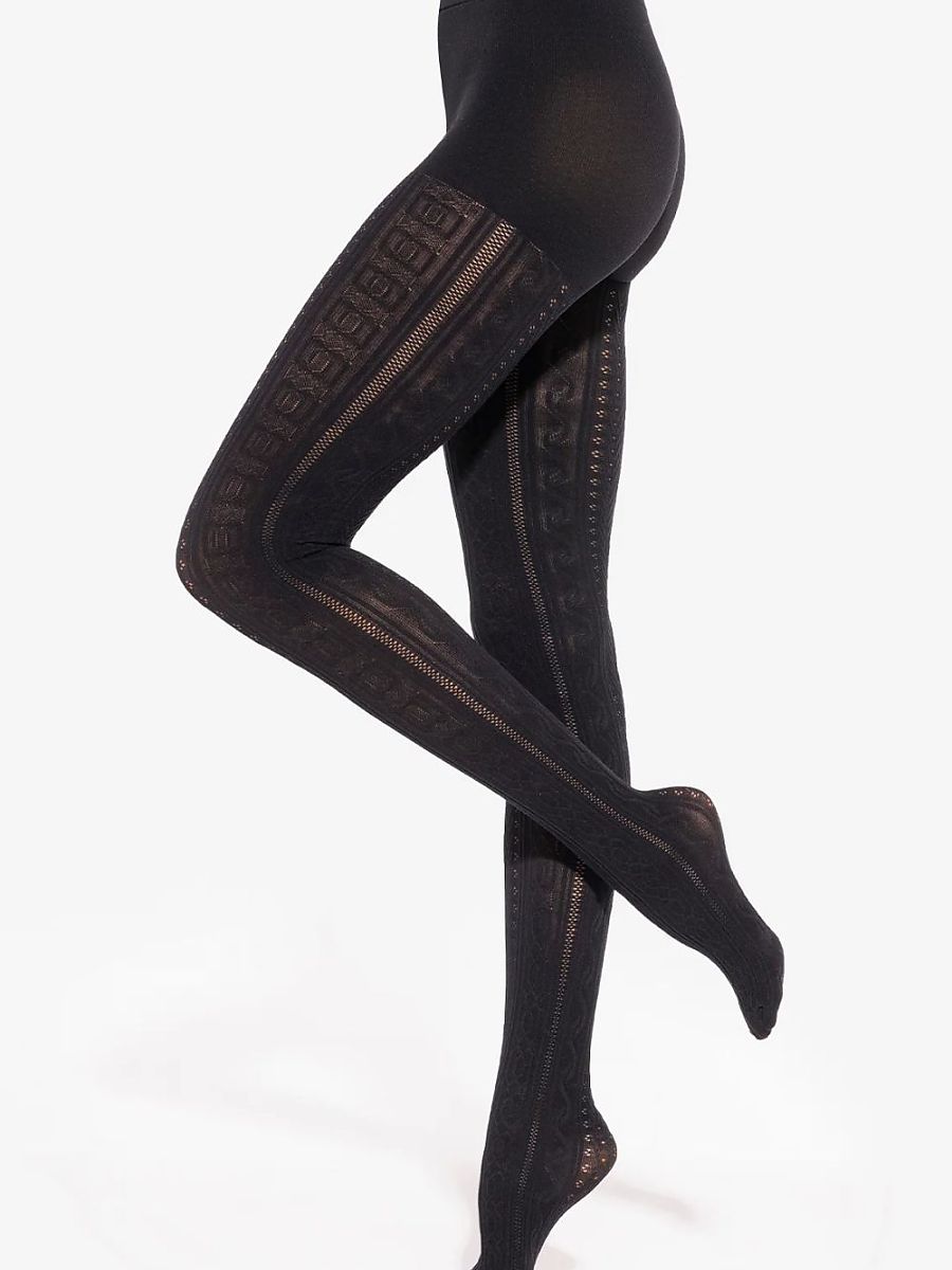 Medias Gatta Negro Modelo 220111