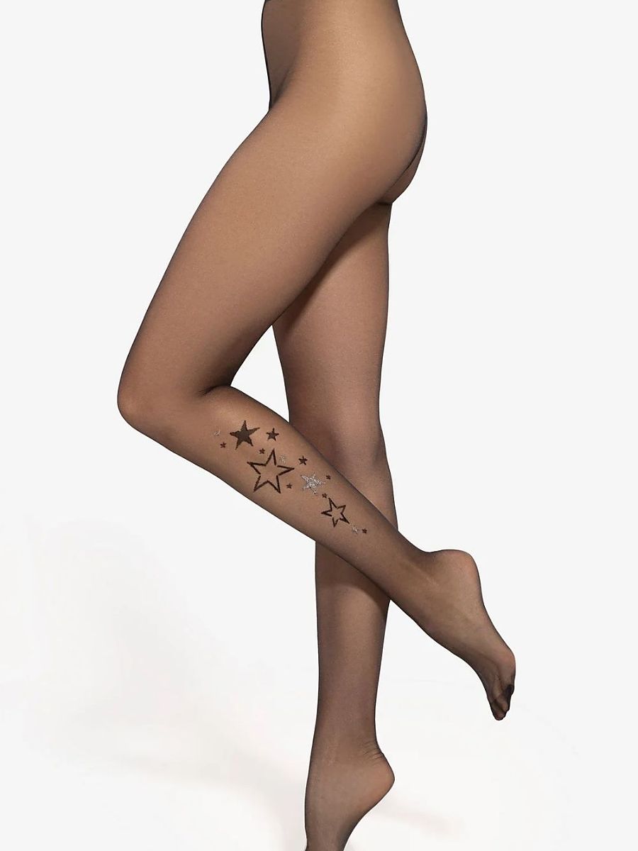 Medias Gatta Negro Modelo 221229