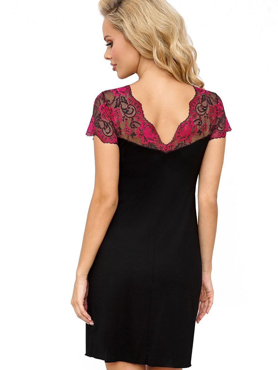 Nightshirt Donna Negro Modelo 192000