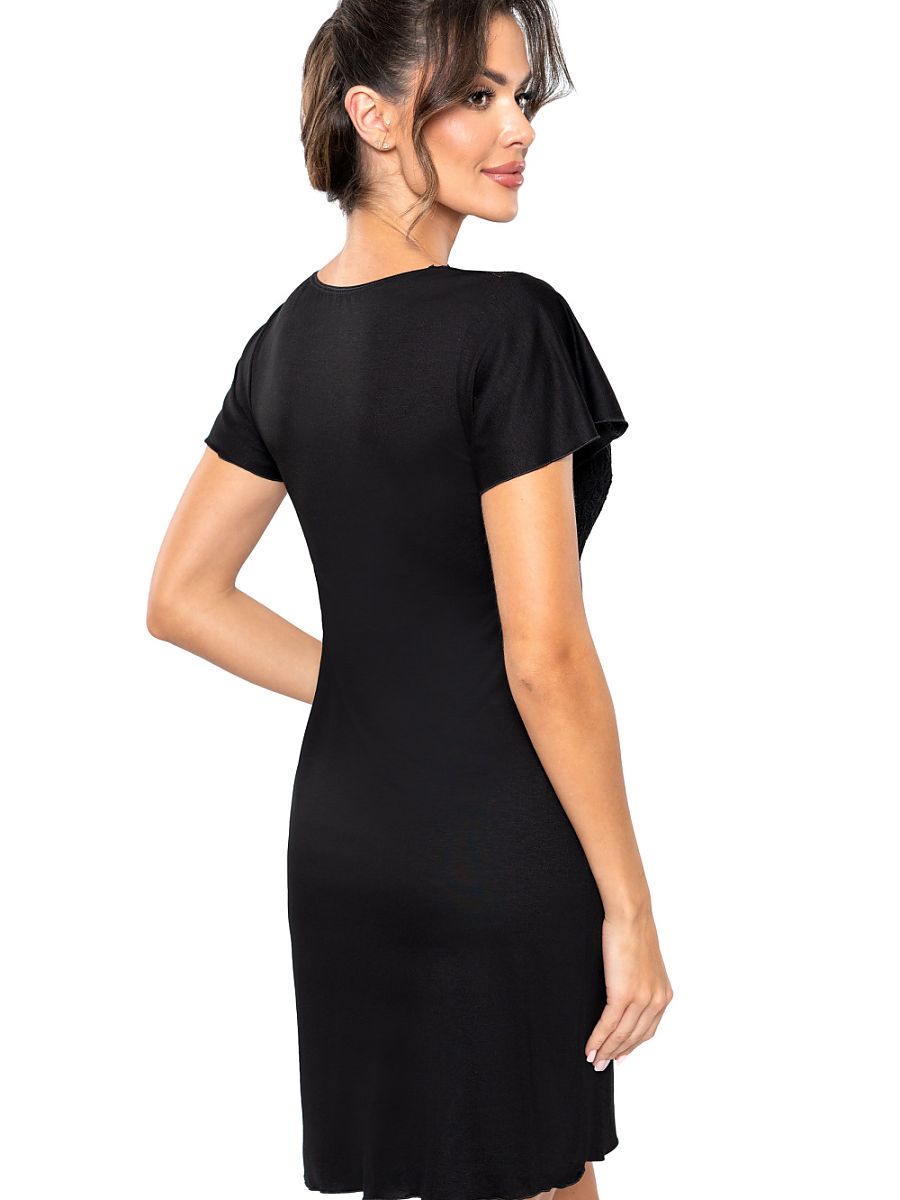 Nightshirt Donna Negro Modelo 210991