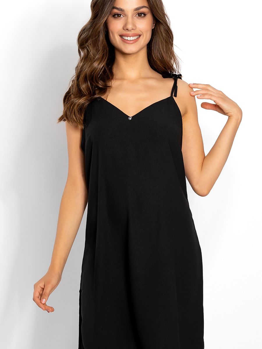 Nightshirt Momenti Per Me Negro Modelo 165931
