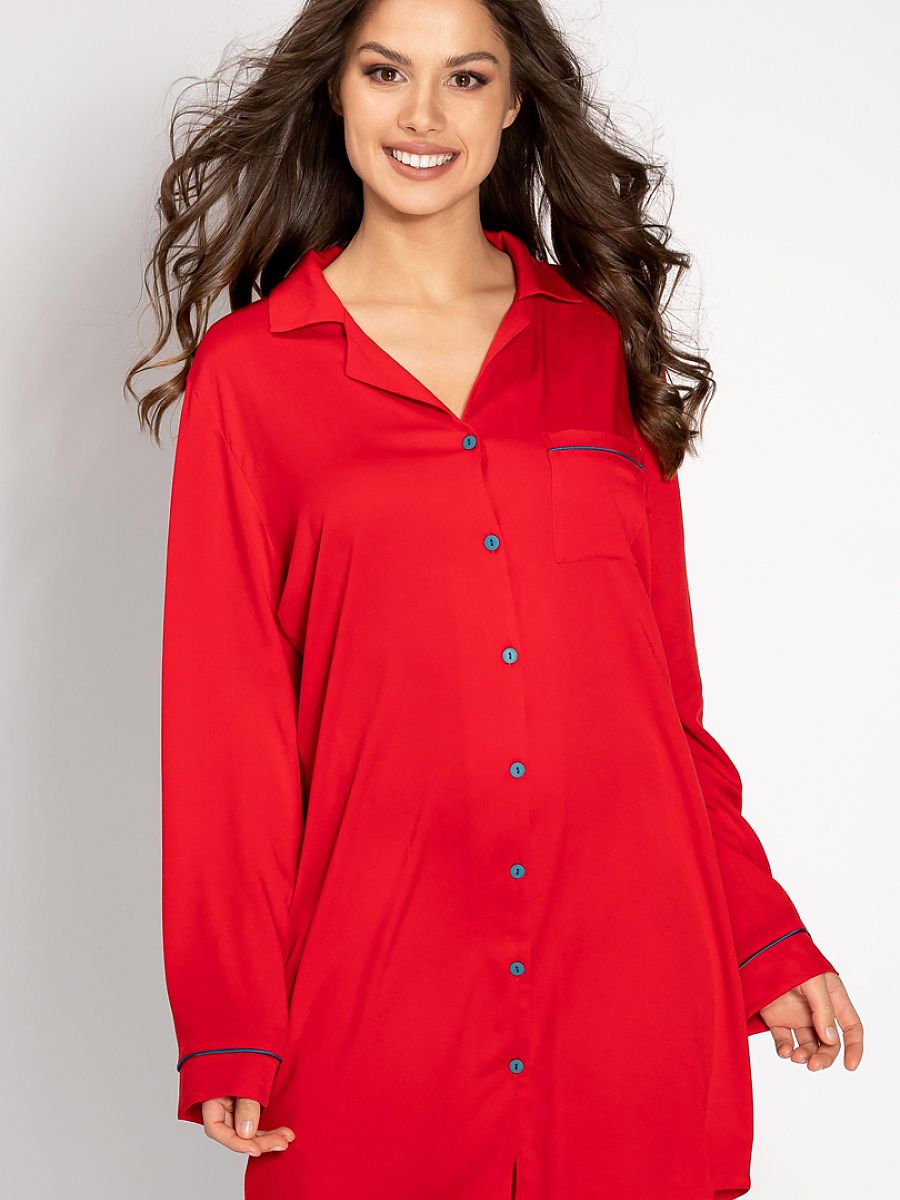 Nightshirt Momenti Per Me Rojo Modelo 190017