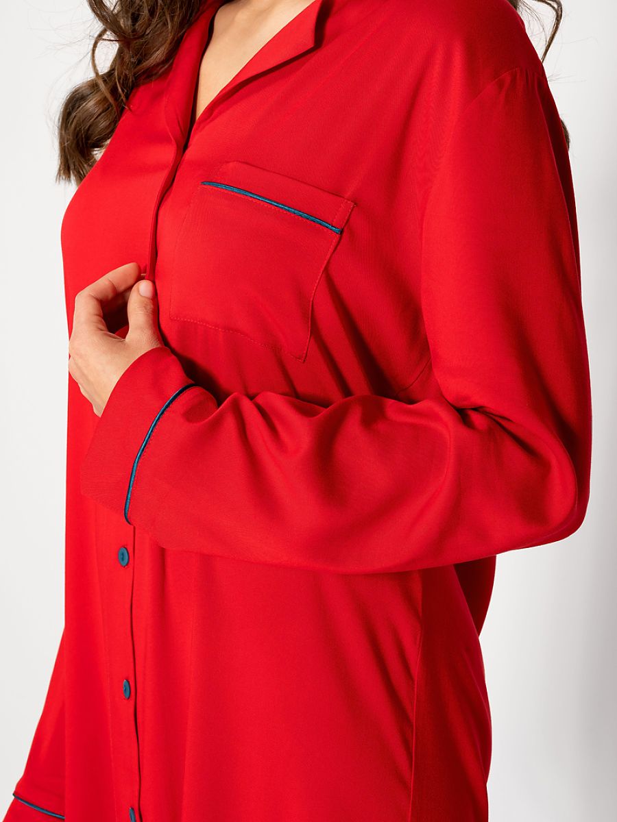 Nightshirt Momenti Per Me Rojo Modelo 190017