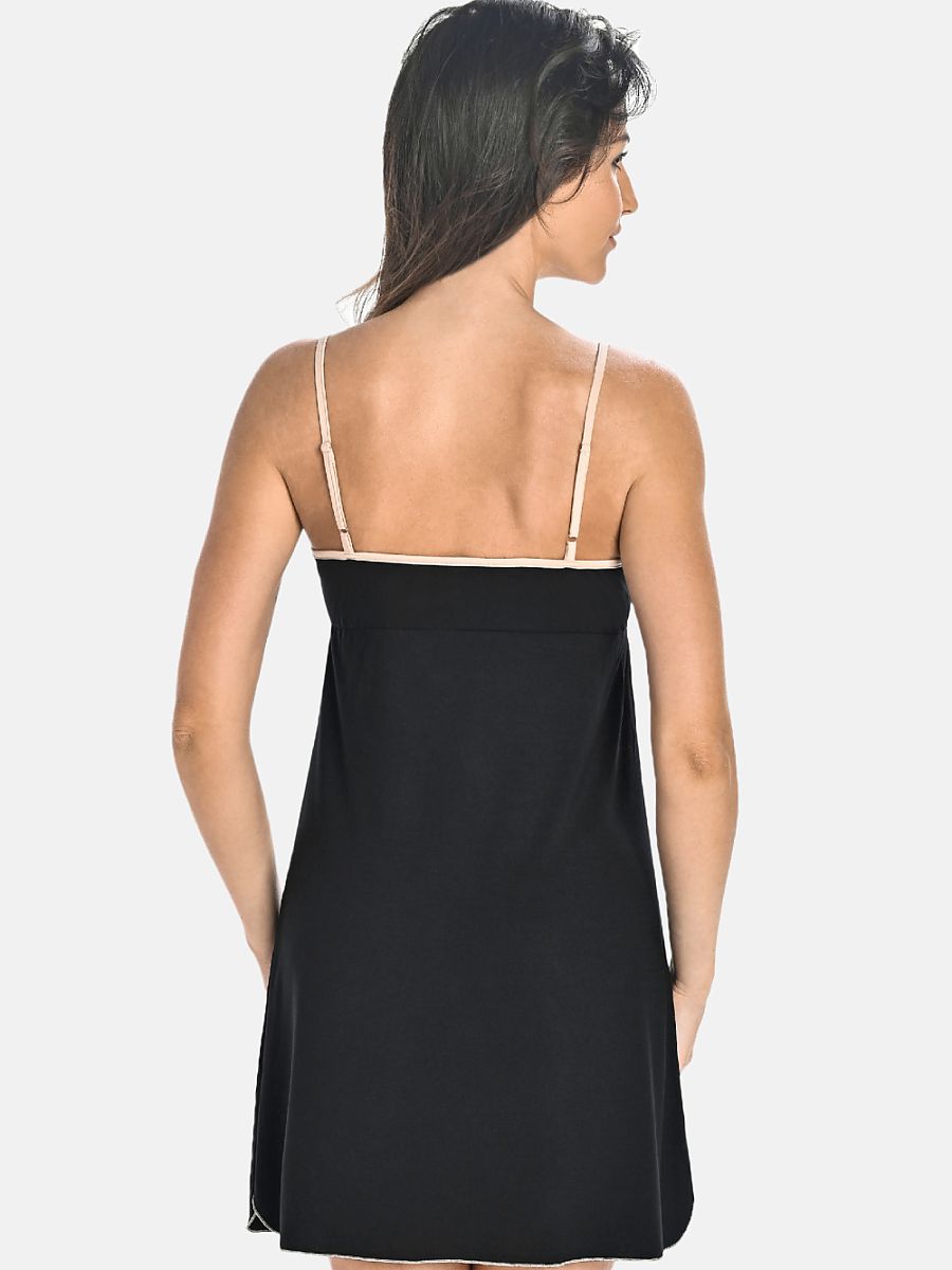 Nightshirt Teyli Negro Modelo 220128