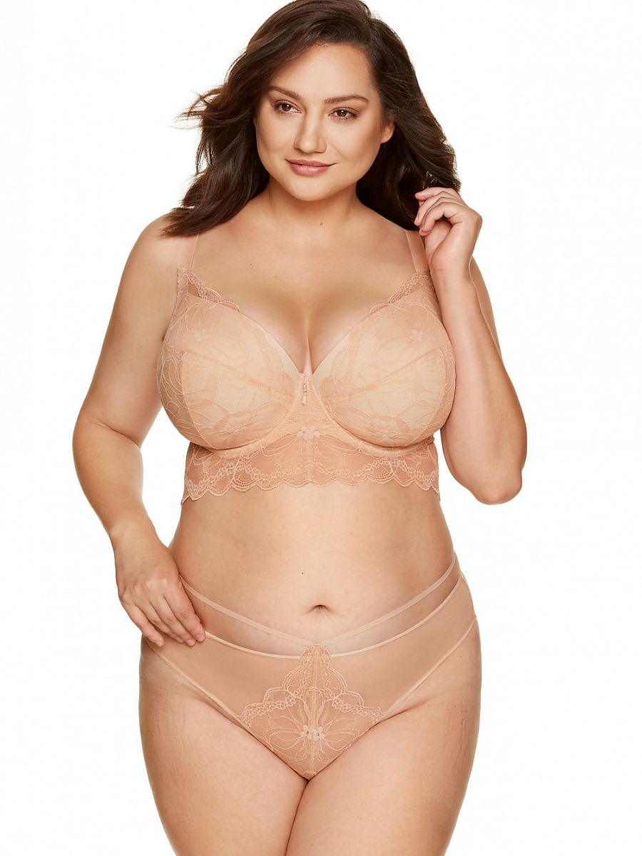 Padded bra Gorteks Beige Modelo 167237