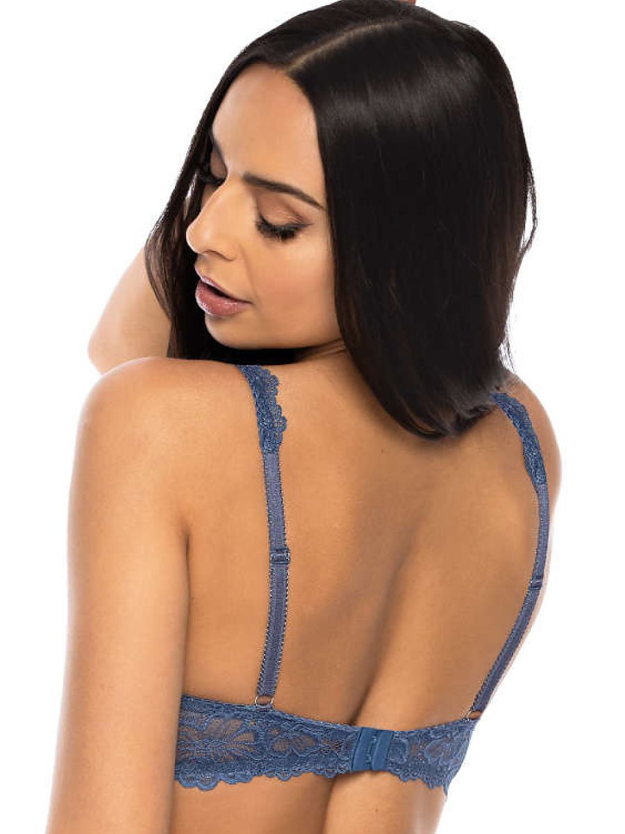 Padded bra Mat Azul Modelo 204195