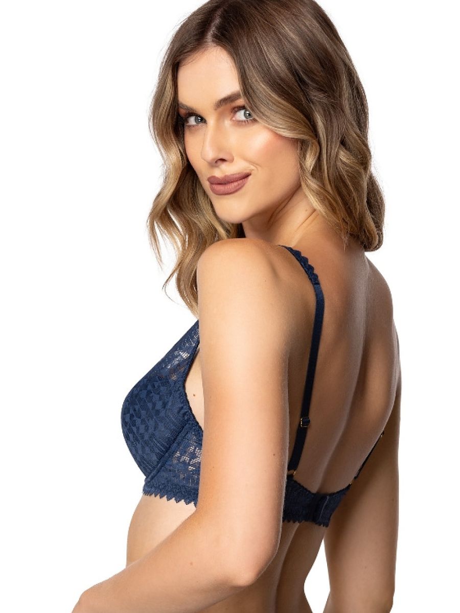 Padded bra Mat Azul Modelo 219284