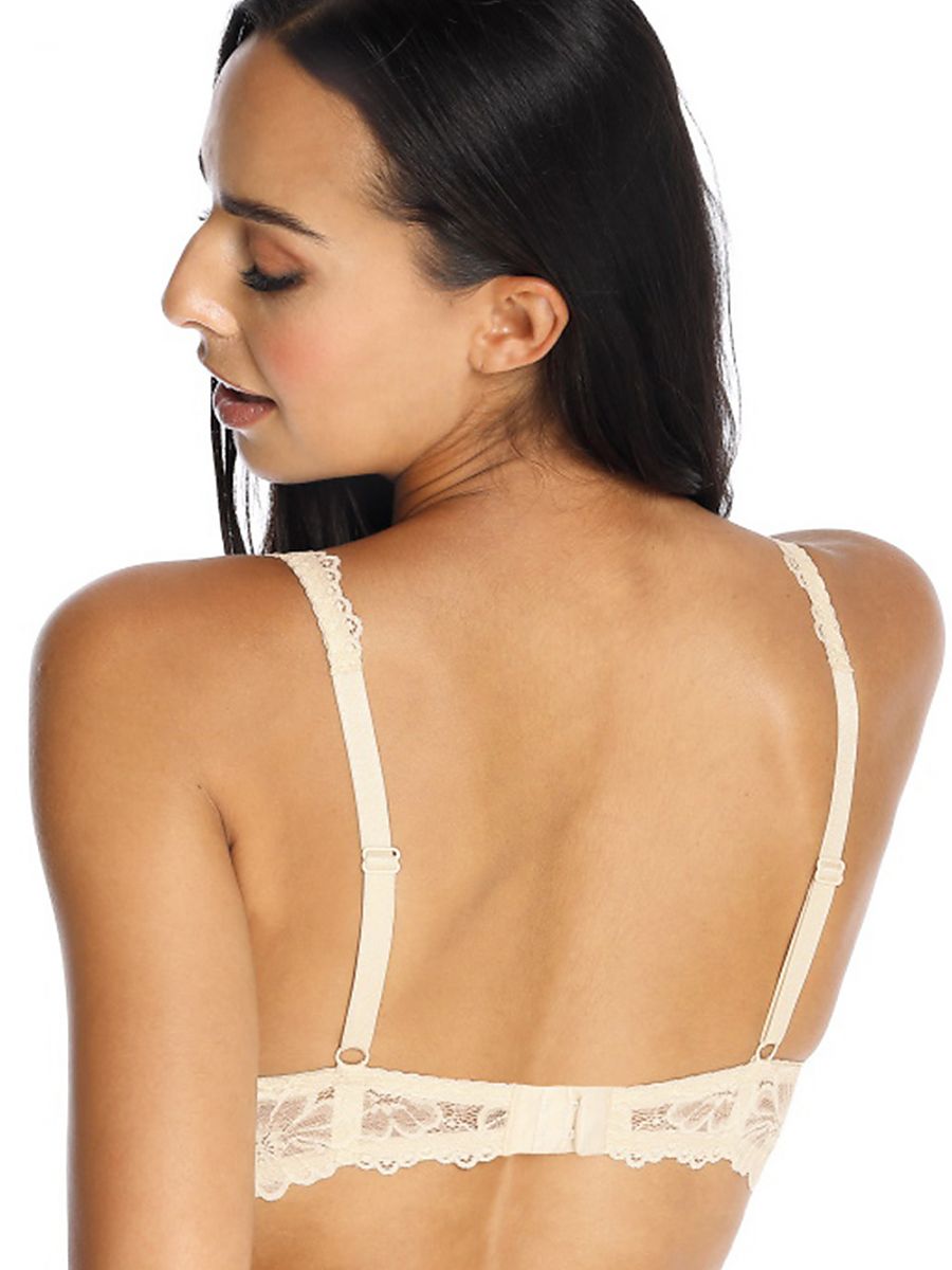 Padded bra Mat Beige Modelo 166215