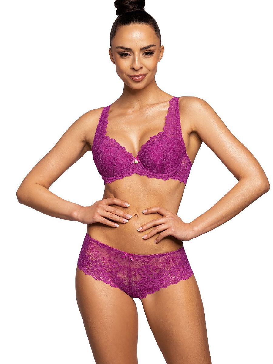 Padded bra Mat Morado Modelo 204103