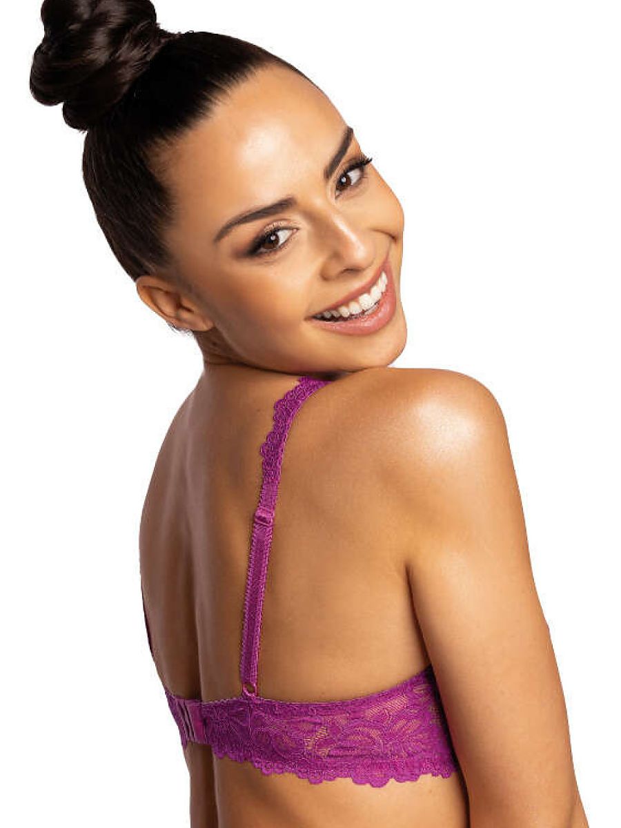 Padded bra Mat Morado Modelo 204103