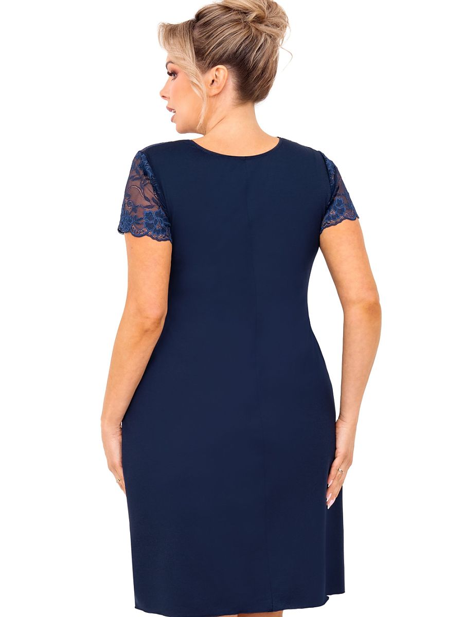 Plus Size Nightgown Donna Azul Modelo 213328