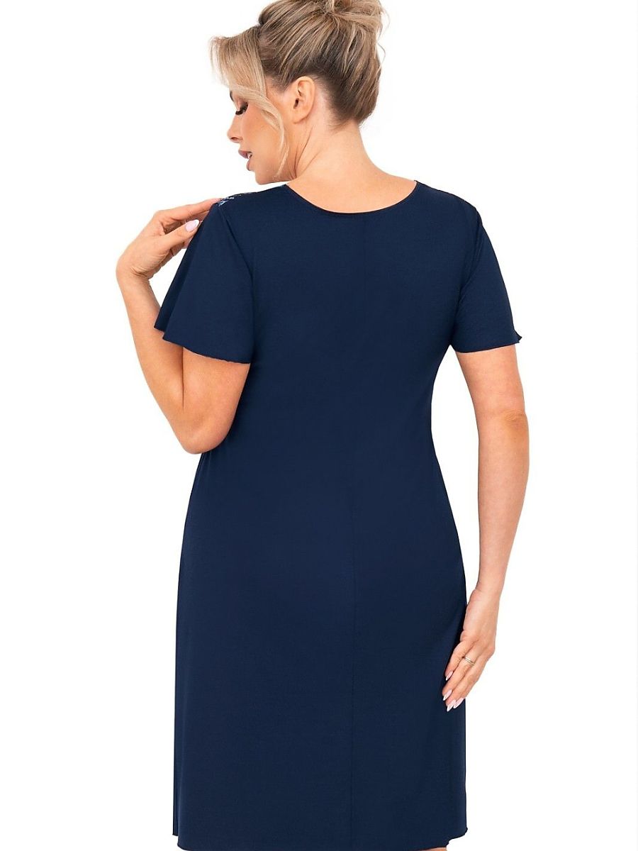 Plus Size Nightgown Donna Azul Modelo 215550