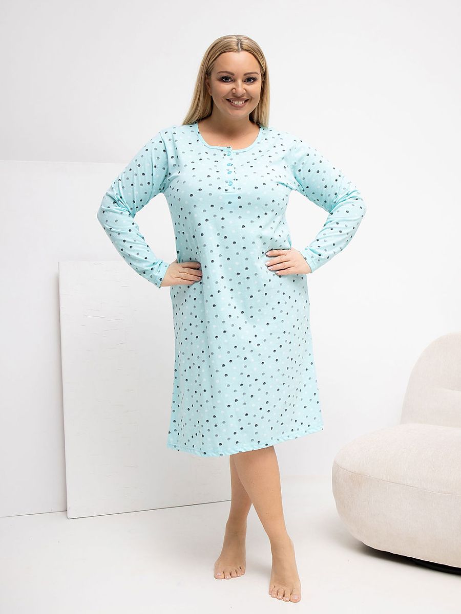 Plus Size Nightgown Forever Pink Verde