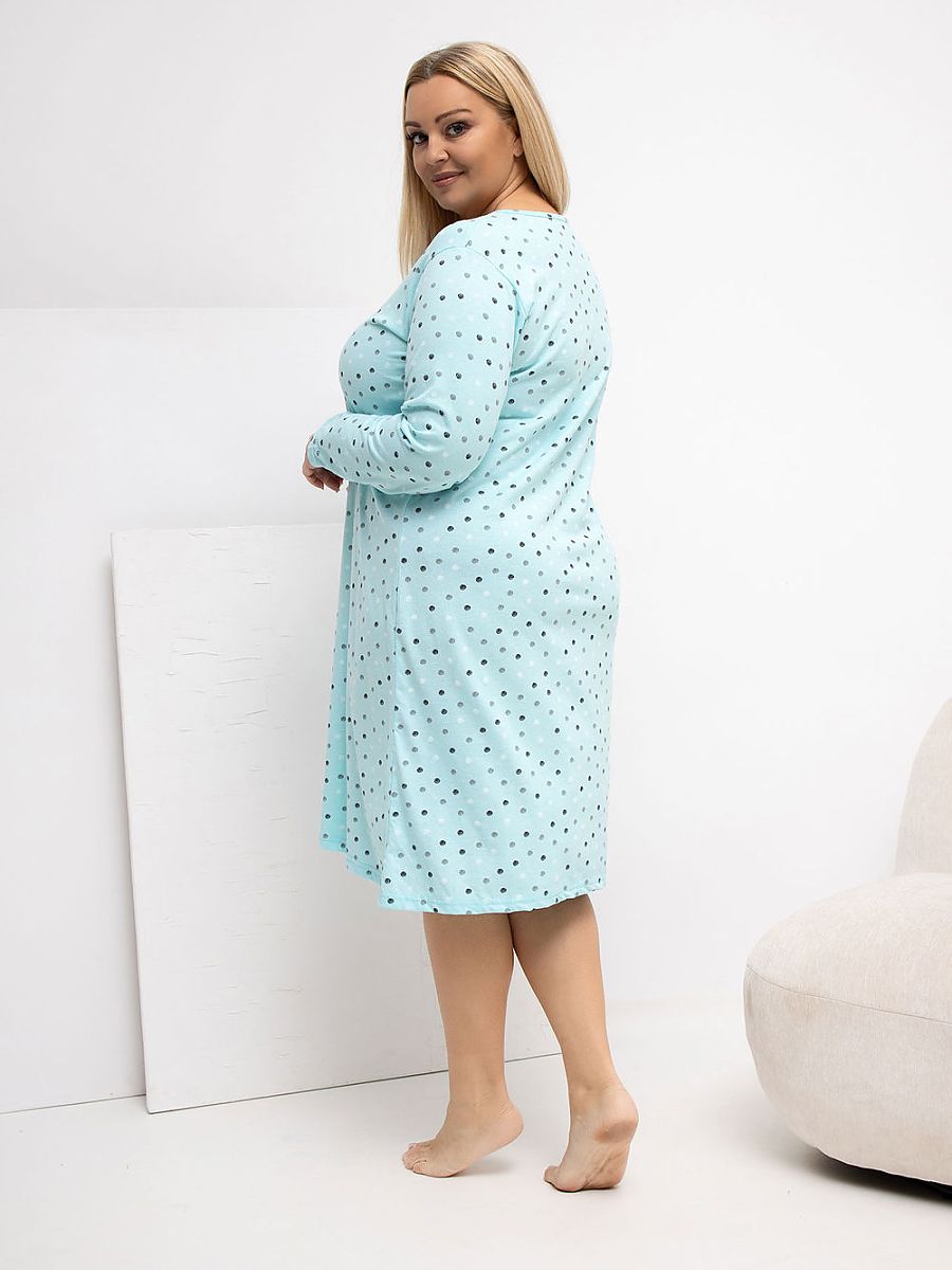 Plus Size Nightgown Forever Pink Verde