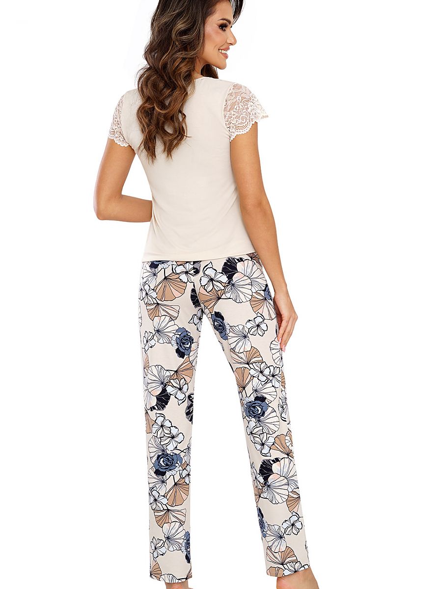 Pyjama Donna Beige Modelo 185257