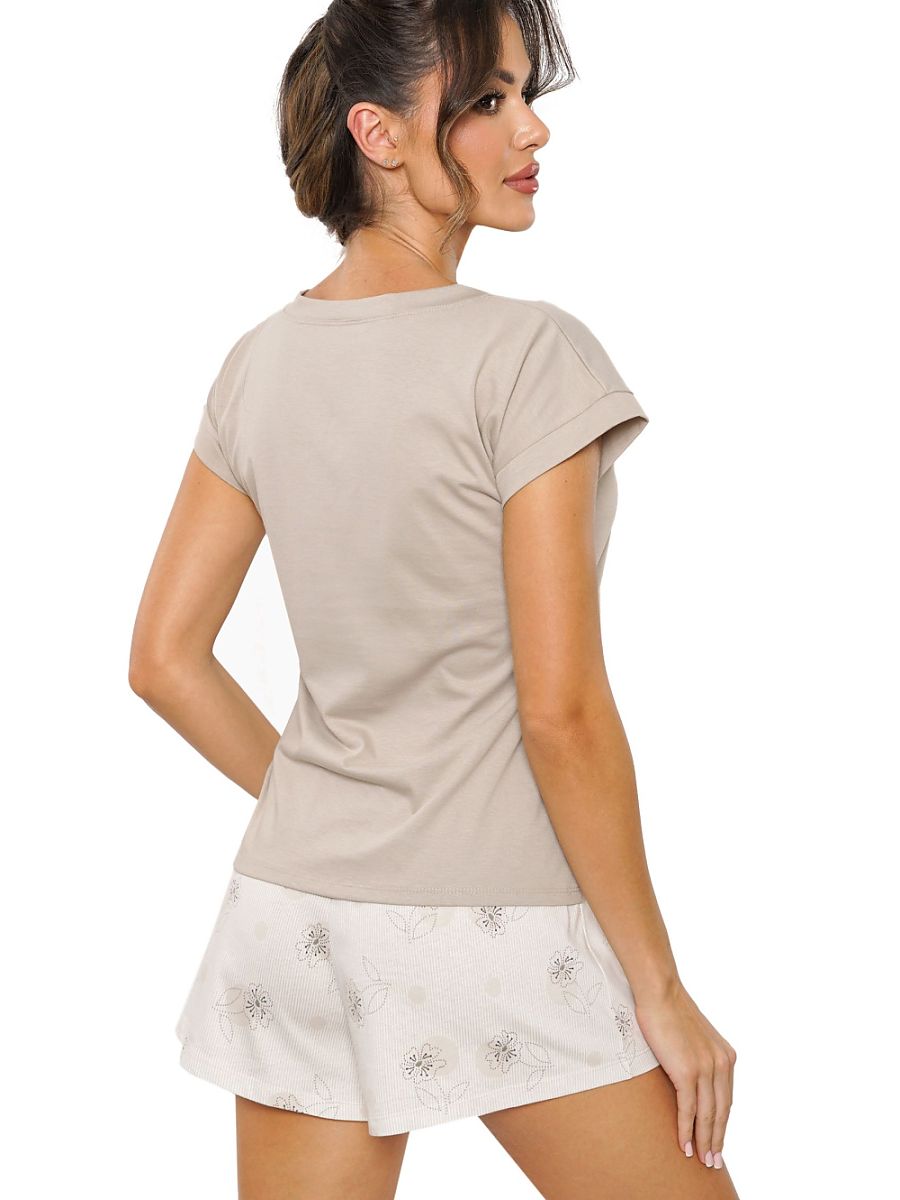 Pyjama Donna Beige Modelo 208755