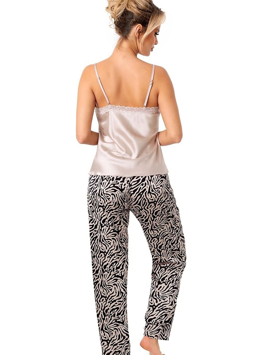 Pyjama Donna Beige Modelo 215548