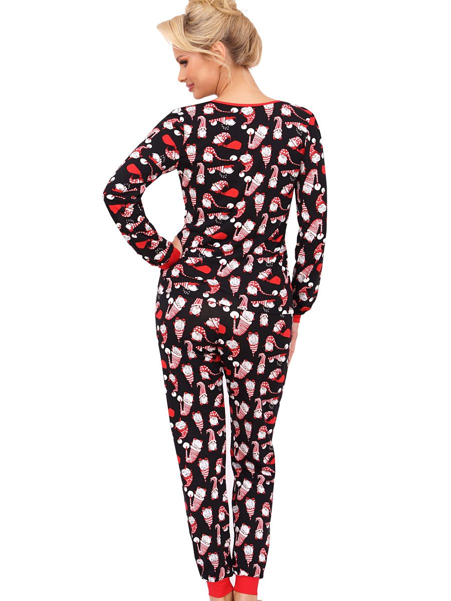 Pyjama Donna Negro Modelo 203469