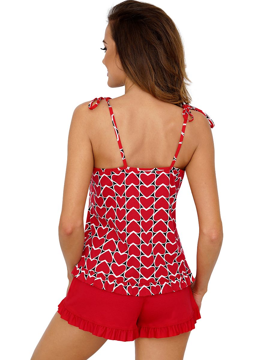 Pyjama Donna Rojo Modelo 162189