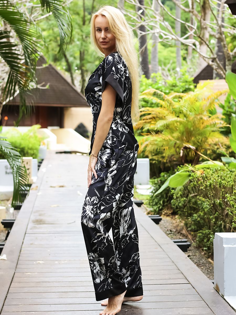 Pyjama Kalimo Negro Modelo 209074