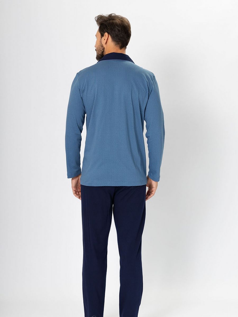 Pijama Clásico Desabotonado para Hombre Modelo 188576