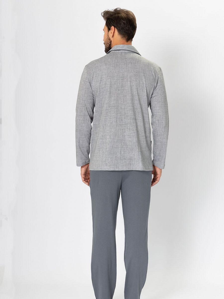 Pijama Clásico Desabotonado para Hombre Modelo 188573