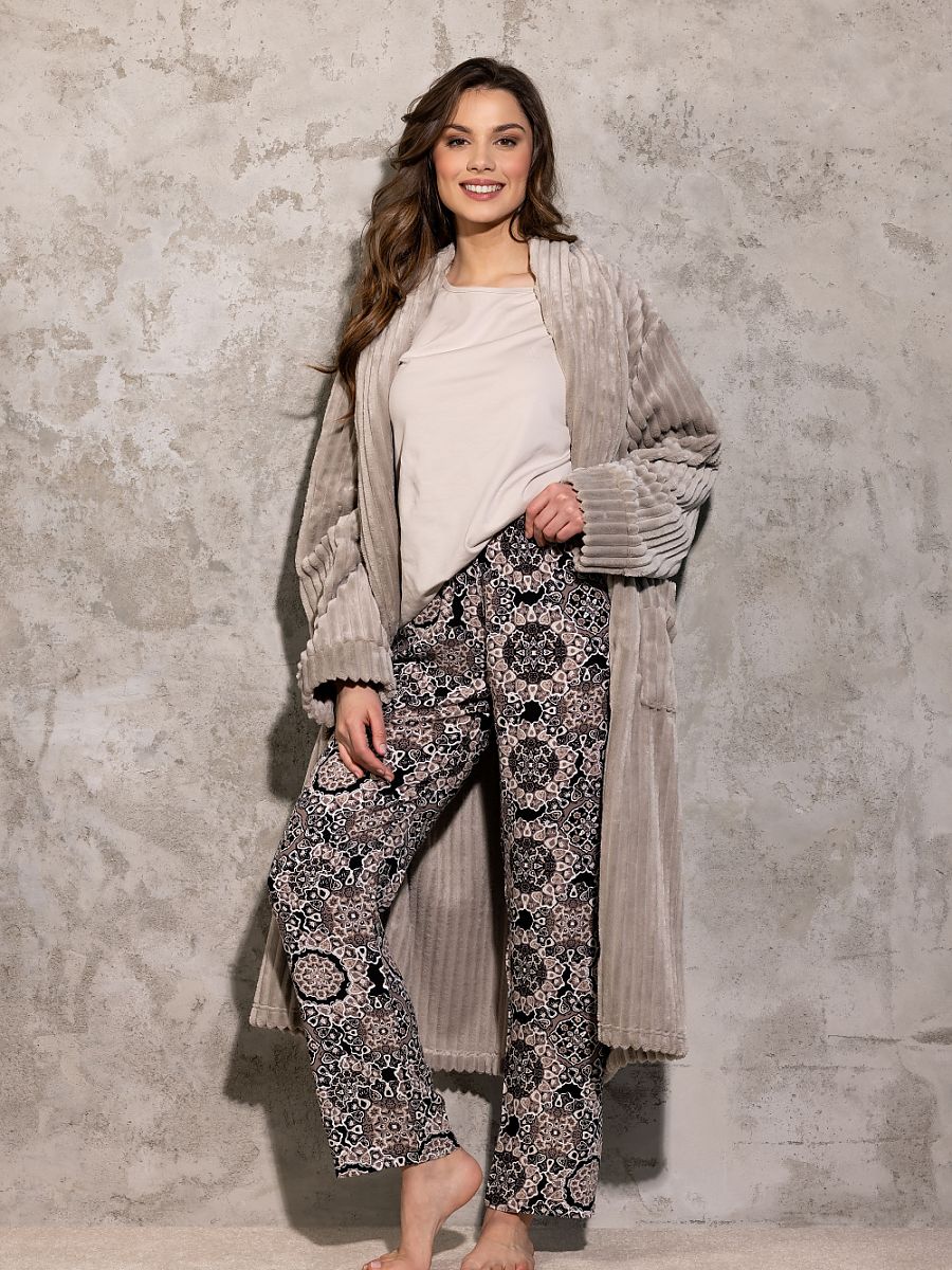 Pyjama Momenti Per Me Beige Modelo 205978