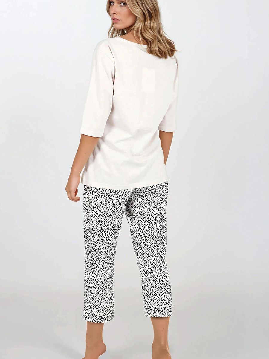 Pyjama Momenti Per Me Beige Modelo 212781