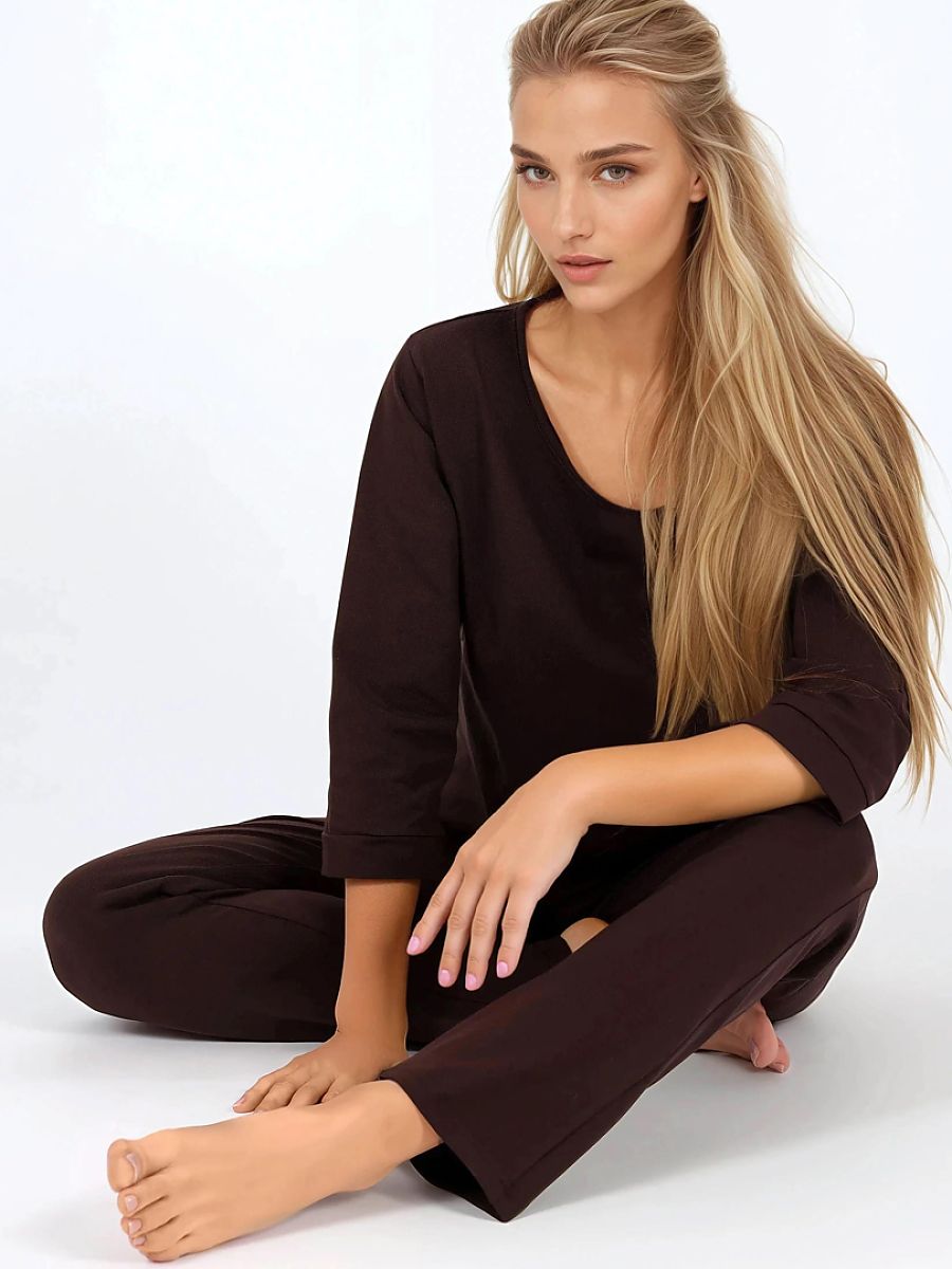 Pyjama Momenti Per Me Marrón Modelo 211667