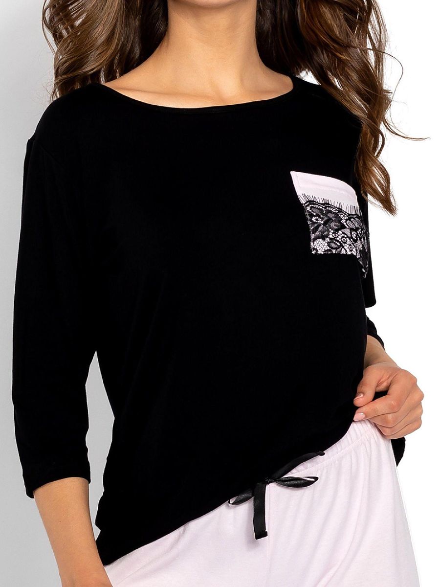 Pyjama Momenti Per Me Negro Modelo 170339