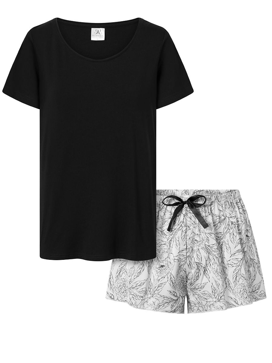 Pyjama Momenti Per Me Negro Modelo 192991