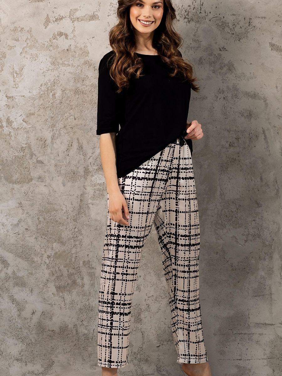 Pyjama Momenti Per Me Negro Modelo 199024