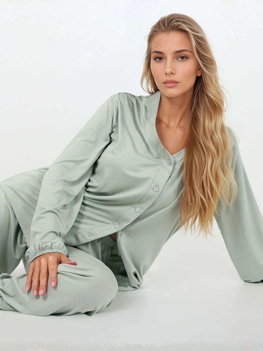 Pyjama Momenti Per Me Verde Modelo 212783