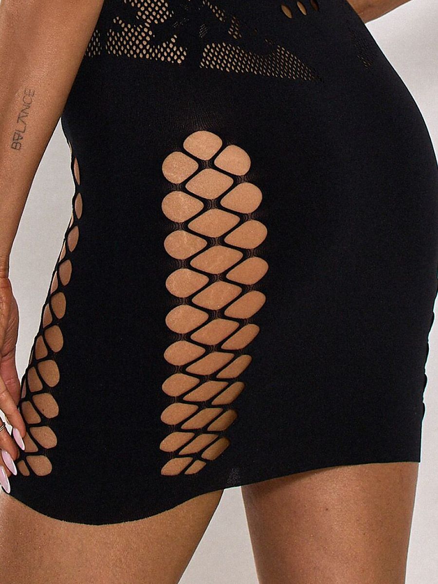 Sexy Dress Pure Sin Negro Modelo 224231