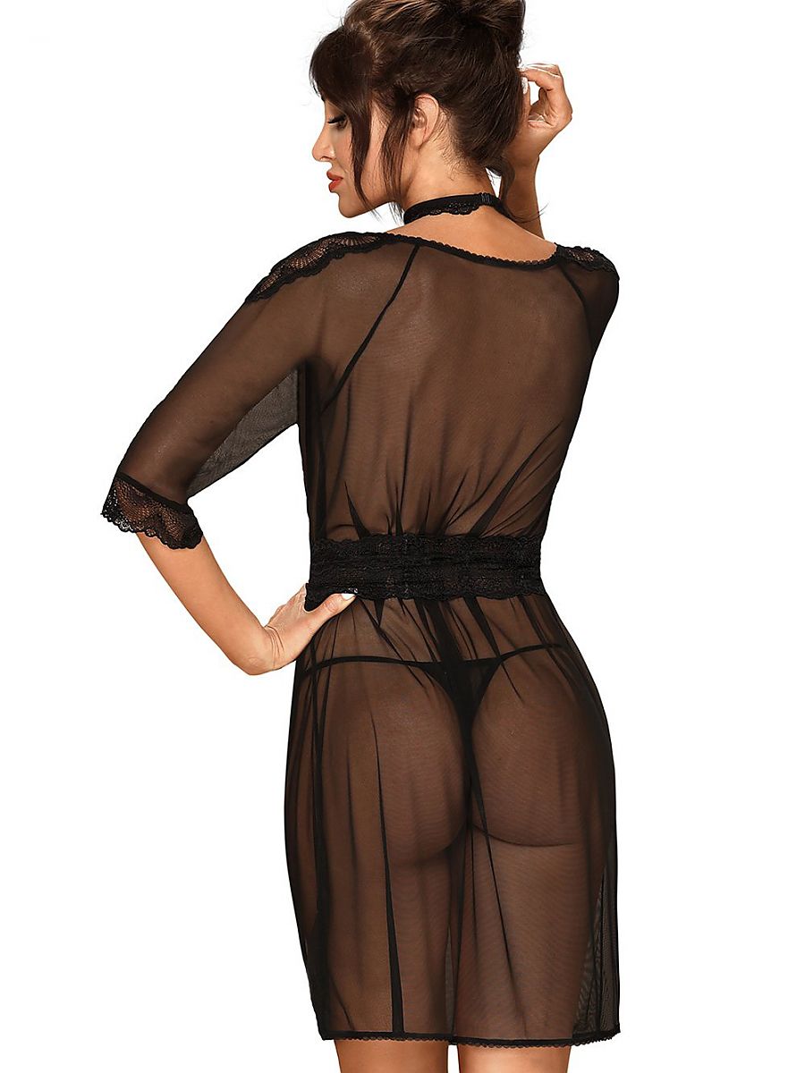 Sexy set Obsessive Negro Modelo 155429