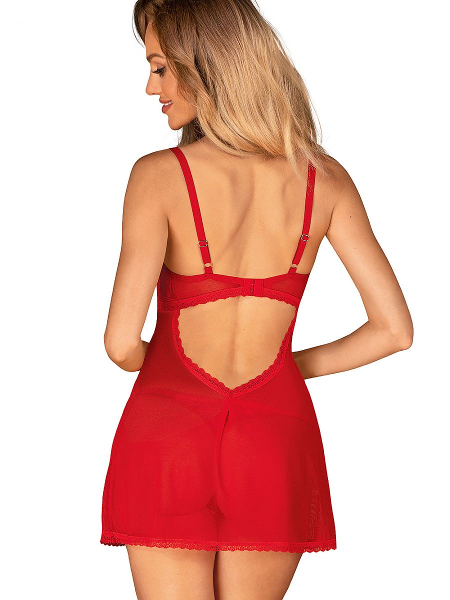 Sexy set Obsessive Rojo Modelo 190452