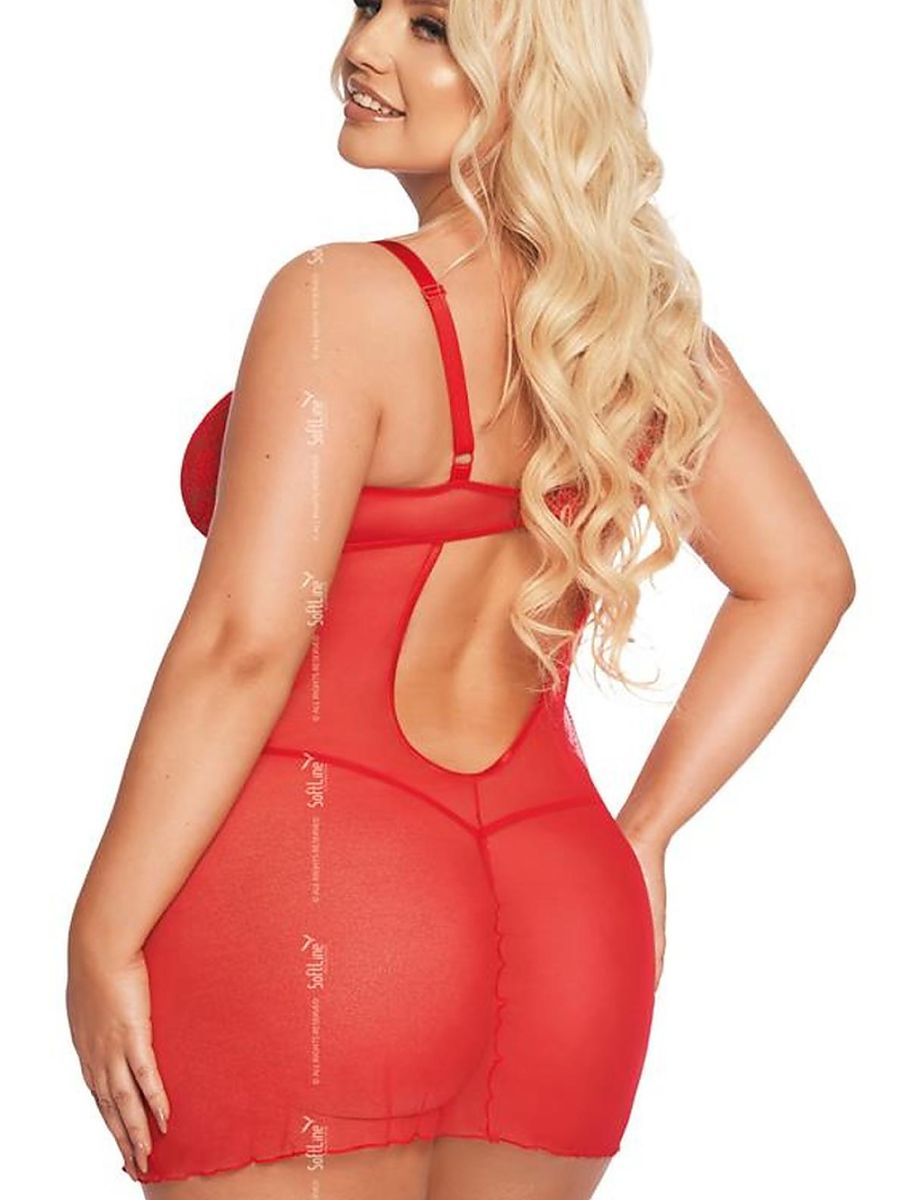 Sexy set SoftLine Collection Rojo Modelo 206927