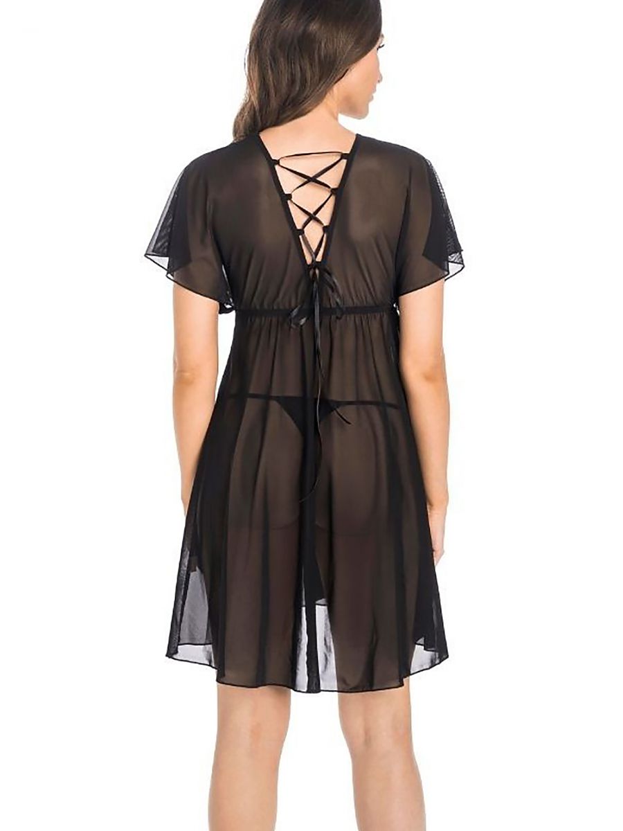 Sexy shirt Teyli Negro Modelo 183142