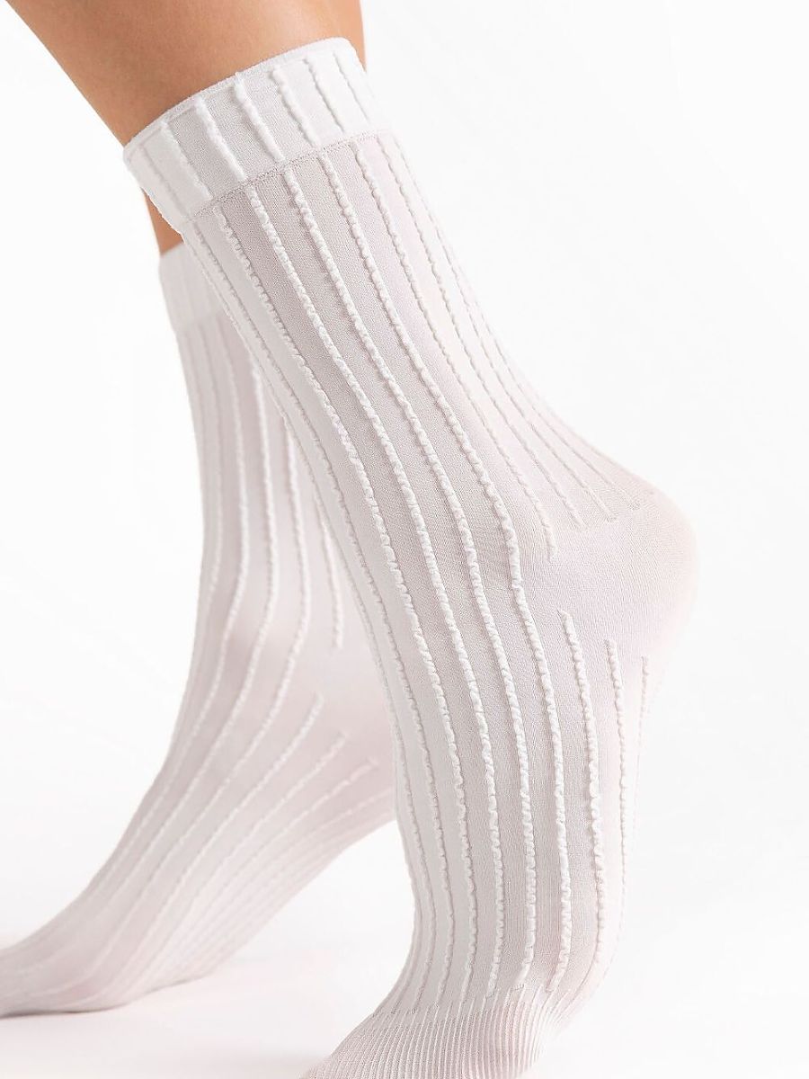 Socks Fiore Blanco