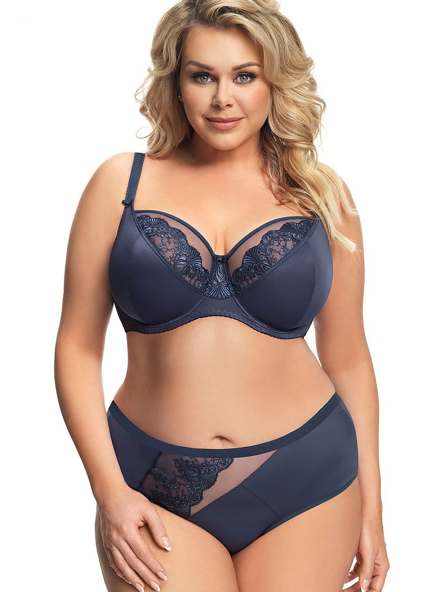 Soft Gorsenia Lingerie Azul Modelo 159502