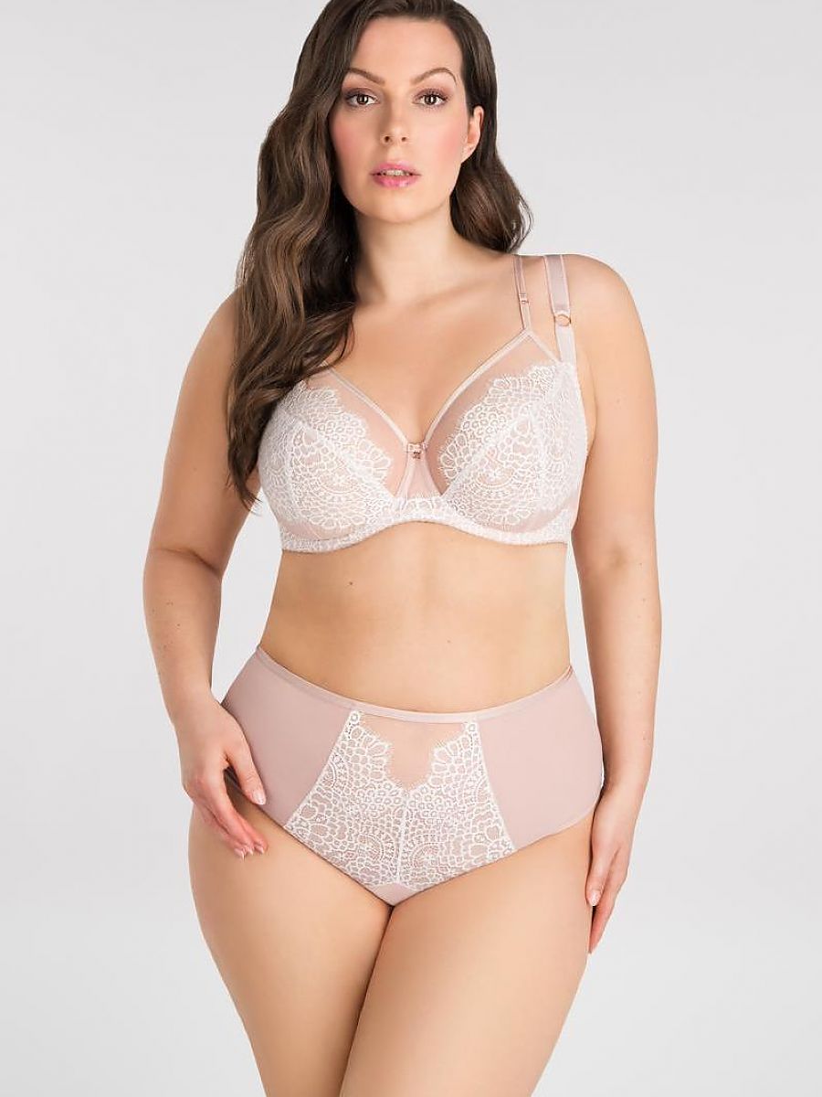 Soft Gorsenia Lingerie Beige Modelo 197796