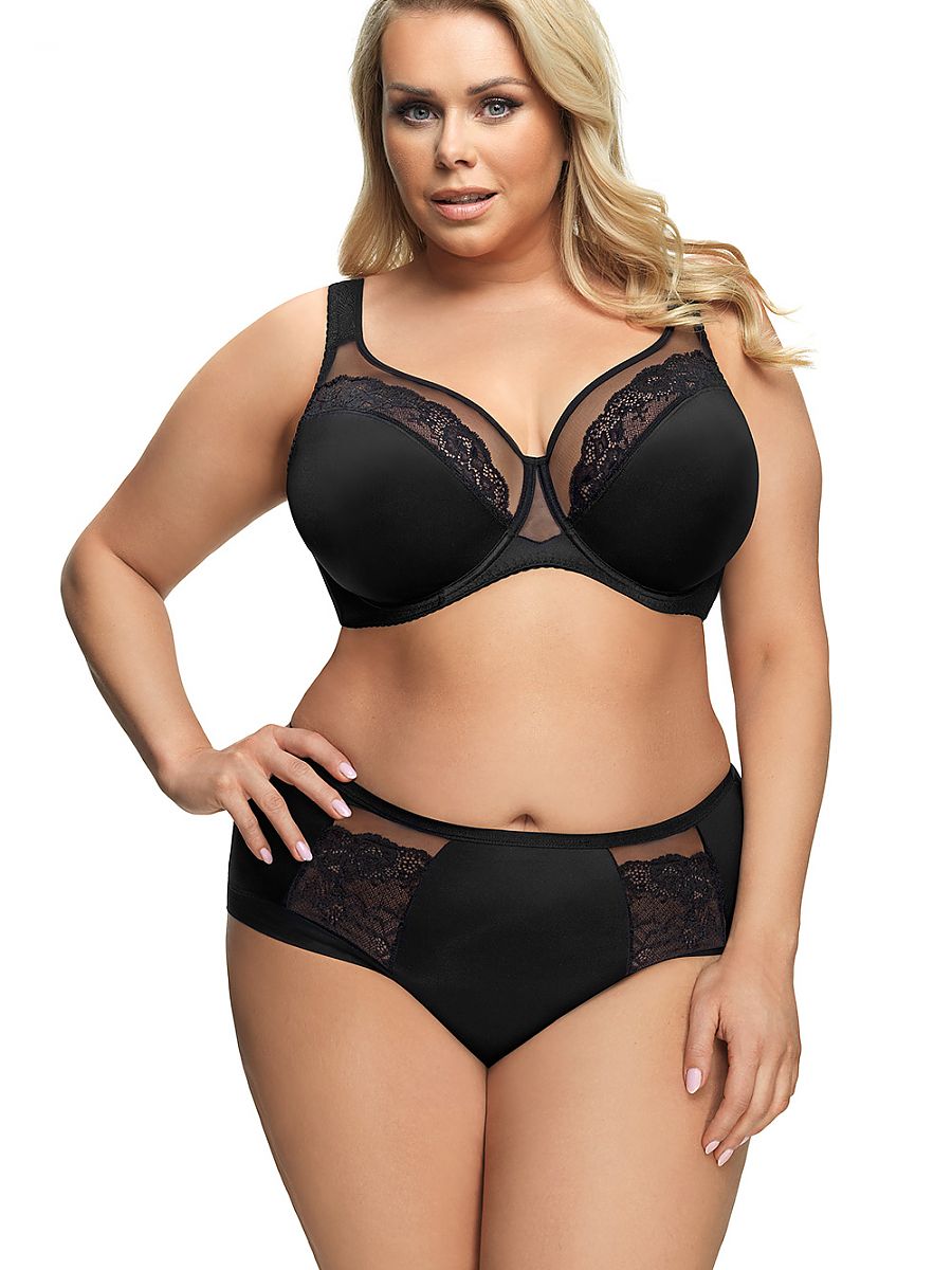 Soft Gorsenia Lingerie Negro Modelo 136115